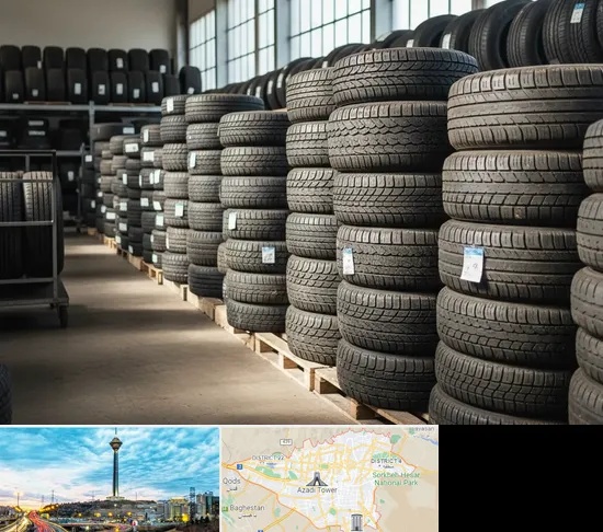 فروش لاستیک دست دوم در تهران