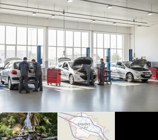 تعمیرگاه پژو در الیگودرز