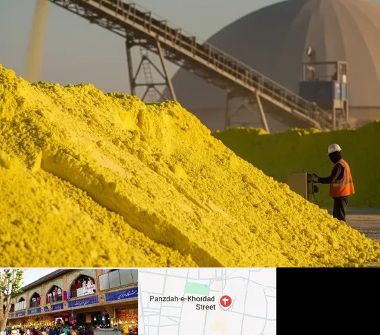فروش گوگرد معدنی در 15 خرداد
