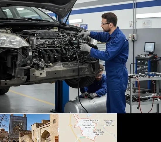گازسوز کردن خودرو در تربت جام