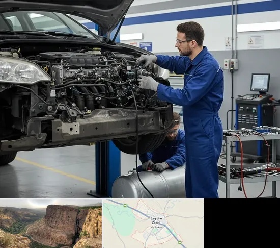 گازسوز کردن خودرو در سرپل ذهاب