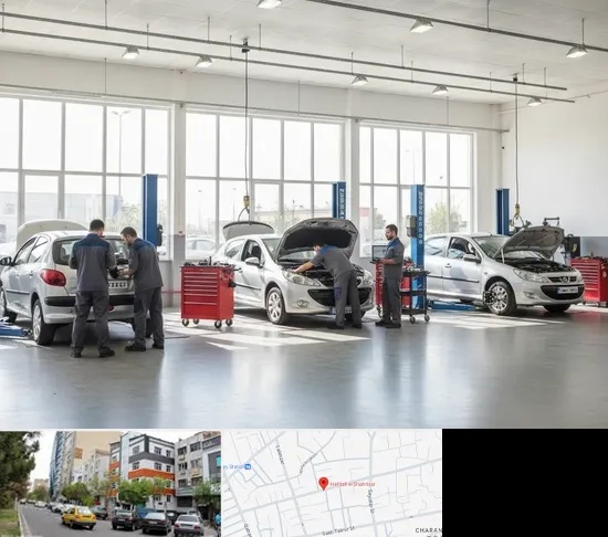 تعمیرگاه پژو در هفده شهریور تبریز