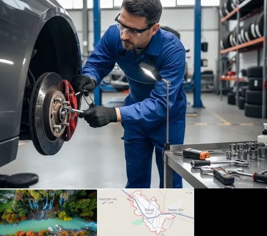 تعمیر ترمز خودرو در دورود