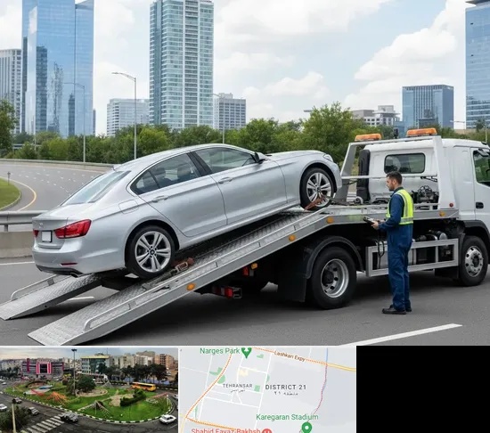 خودروبر در تهرانسر
