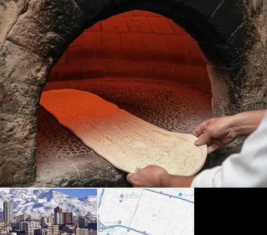 نانوایی سنگکی در ازگل