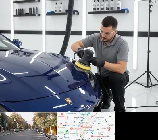 احیای رنگ خودرو در شریعتی