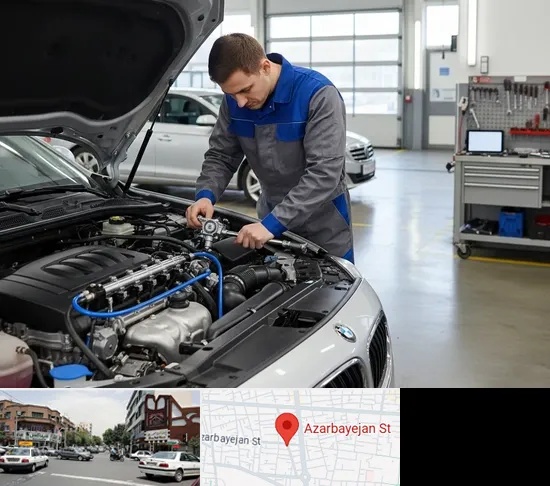 تعمیرگاه CNG در خیابان آذربایجان
