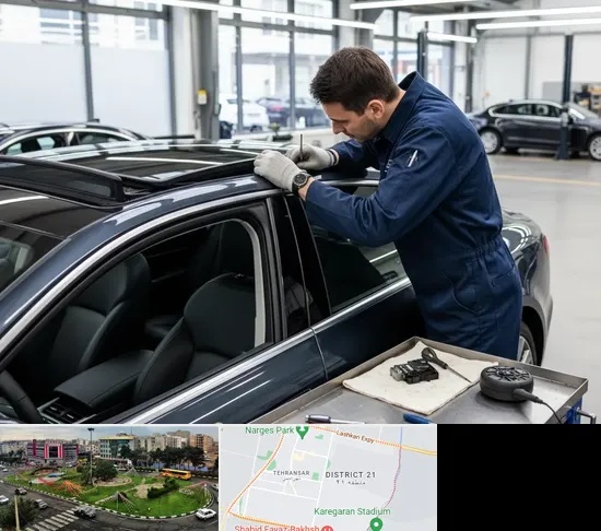 تعمیر سانروف خودرو در تهرانسر