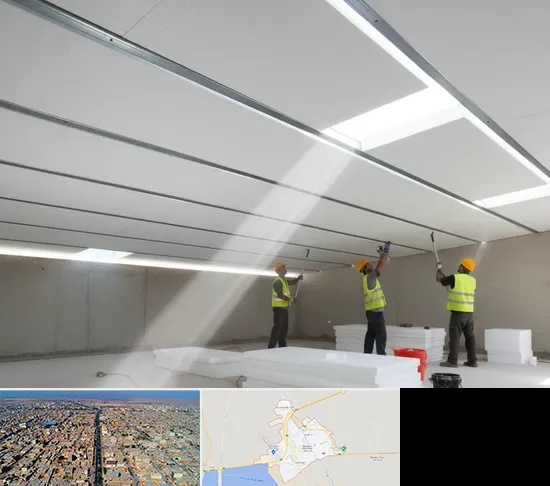 یونولیت سقفی در بندر ماهشهر