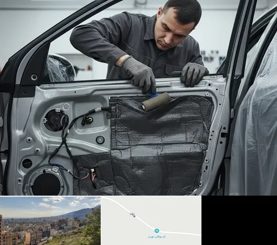 عایق صوتی و حرارتی خودرو در بوکان تهران
