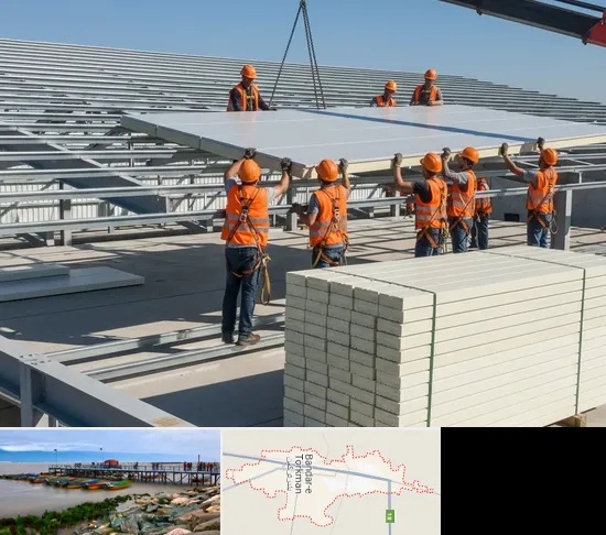 ساندویچ پانل در بندر ترکمن