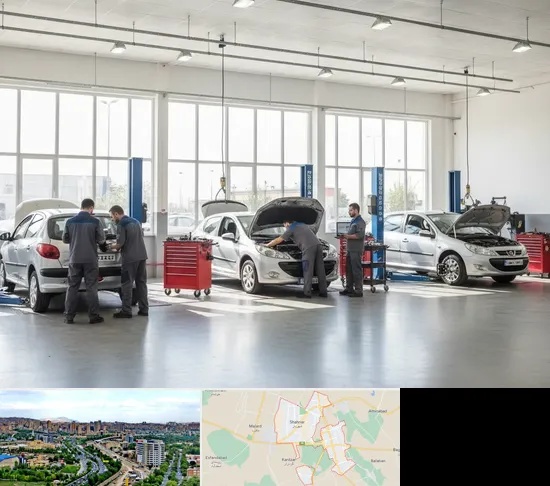 تعمیرگاه پژو در شهریار
