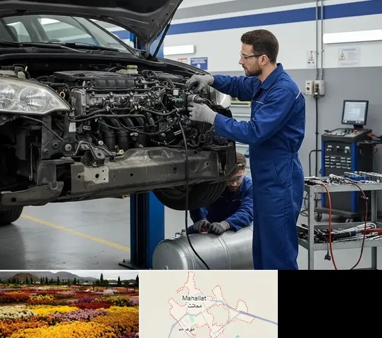 گازسوز کردن خودرو در محلات