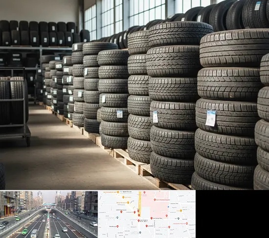 فروش لاستیک دست دوم در توحید