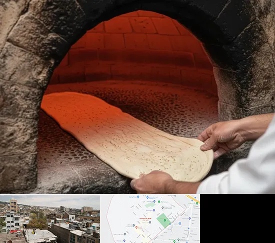 نانوایی سنگکی در شمیران نو