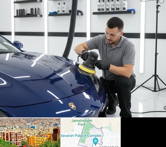 احیای رنگ خودرو در نیاوران