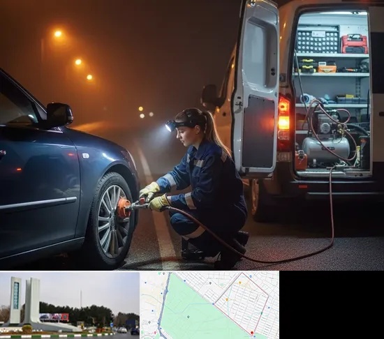 آپاراتی سیار در بلوار فلسیطین مشهد