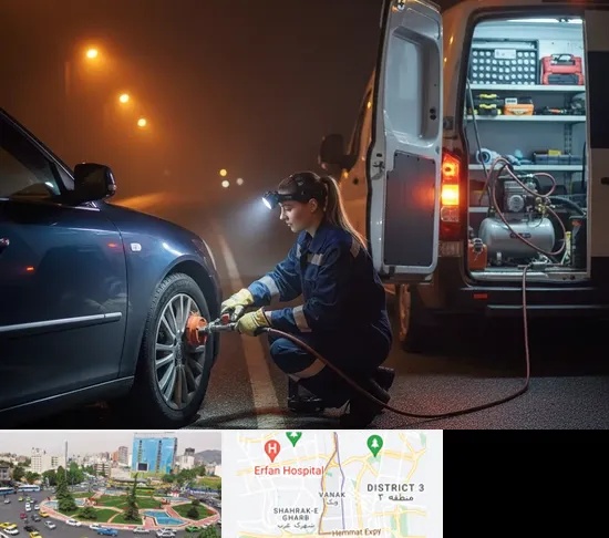 آپاراتی سیار در ونک