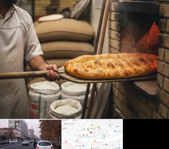 نانوایی بربری در کارگر شمالی