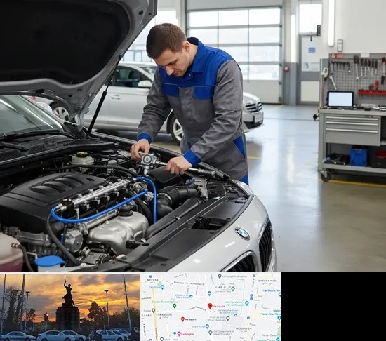 تعمیرگاه CNG در میدان حر
