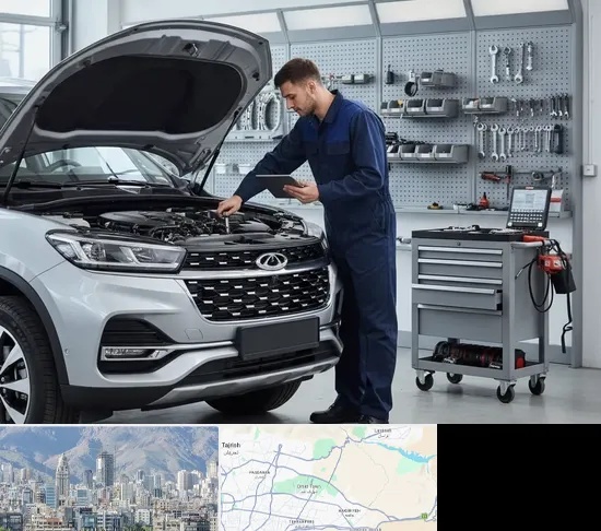 تعمیرگاه چری در شمال شرق تهران