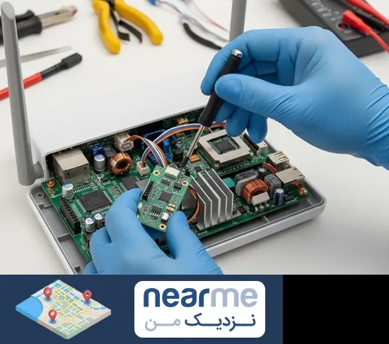 تعمیر مودم در نزدیک من