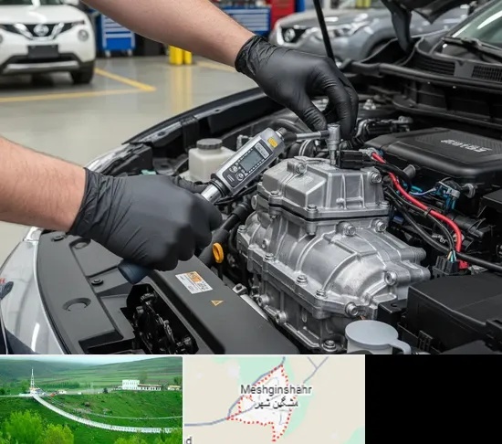 تعمیرگاه نیسان در مشگین شهر