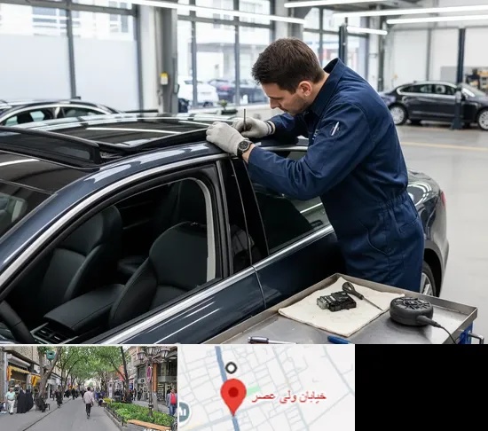 تعمیر سانروف خودرو در ولیعصر شهریار