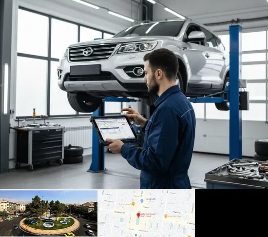 تعمیرگاه هایما در هفت حوض