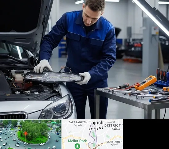 فروشگاه لامپ خودرو در تجریش