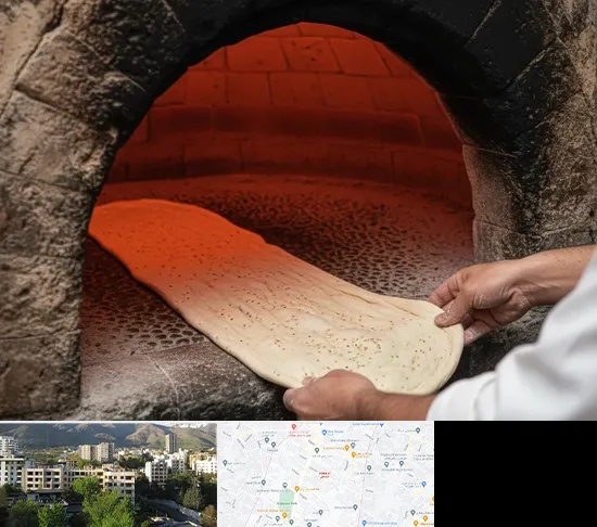 نانوایی سنگکی در دیباجی