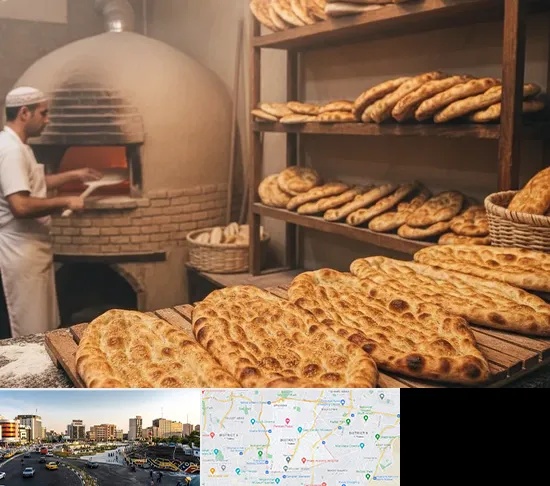 نانوایی در منطقه 7 تهران