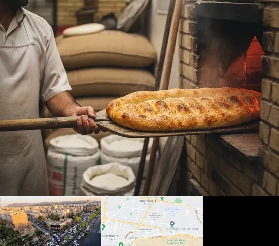نانوایی بربری در تهرانپارس