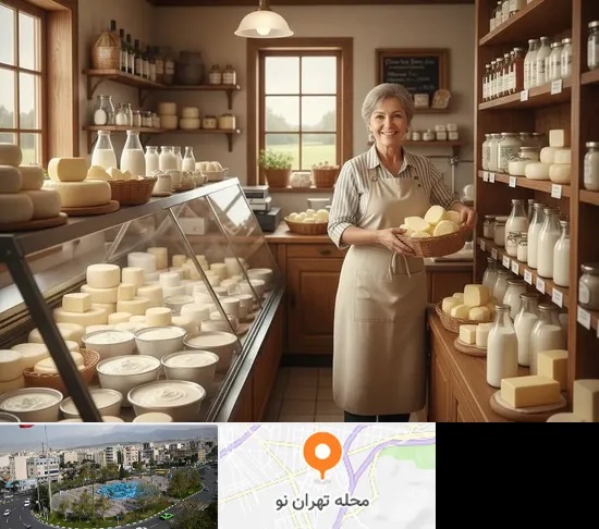 لبنیاتی در تهران نو