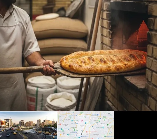 نانوایی بربری در منطقه 7 تهران