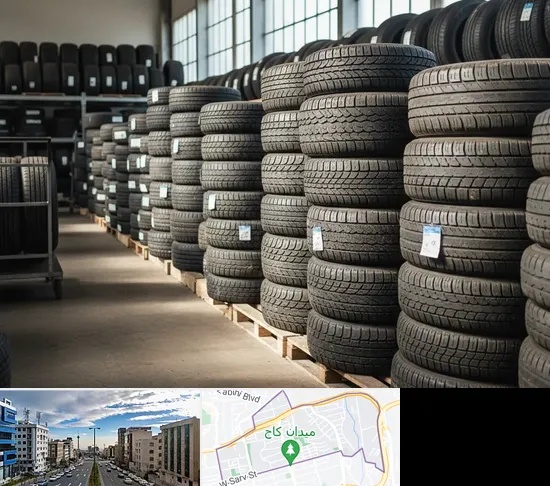 فروش لاستیک دست دوم در سعادت آباد