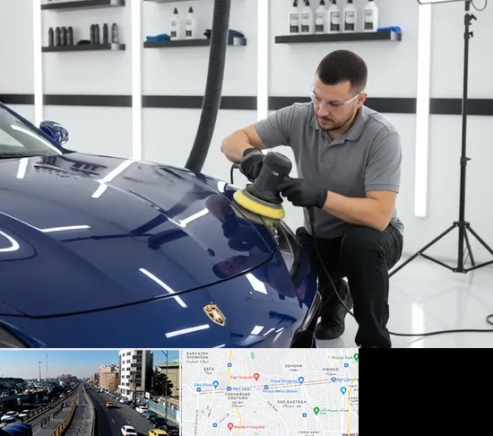 احیای رنگ خودرو در پیروزی