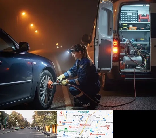 آپاراتی سیار در شریعتی
