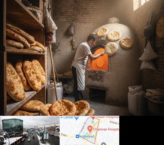 نانوایی تافتون در اقدسیه