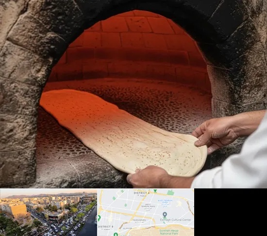 نانوایی سنگکی در تهرانپارس