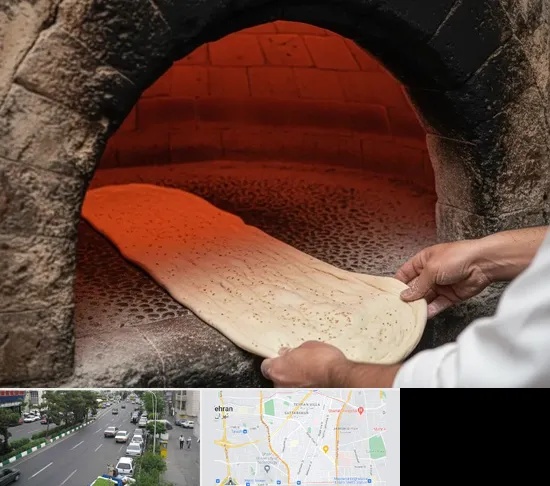 نانوایی سنگکی در ستارخان