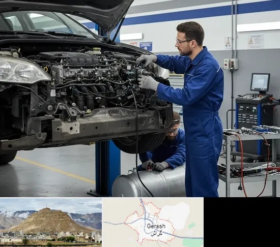 گازسوز کردن خودرو در گراش