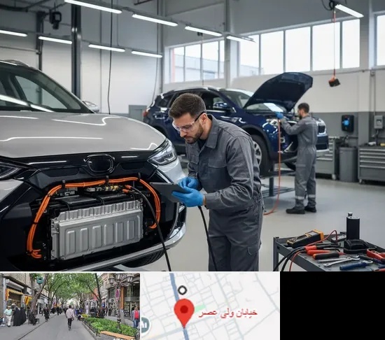 تعمیرگاه خودرو برقی در ولیعصر شهریار