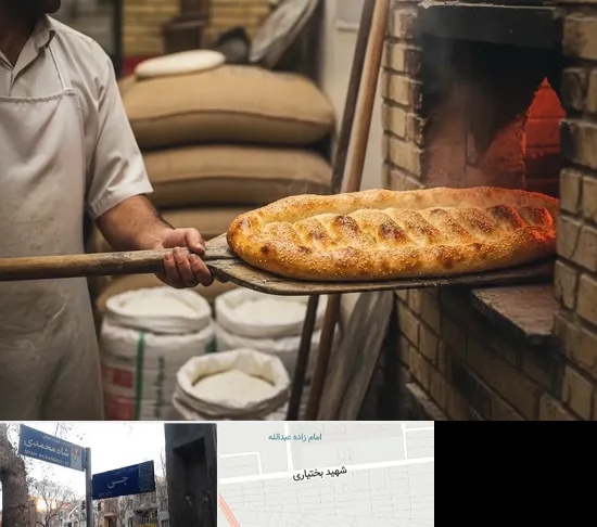 نانوایی بربری در سی متری جی
