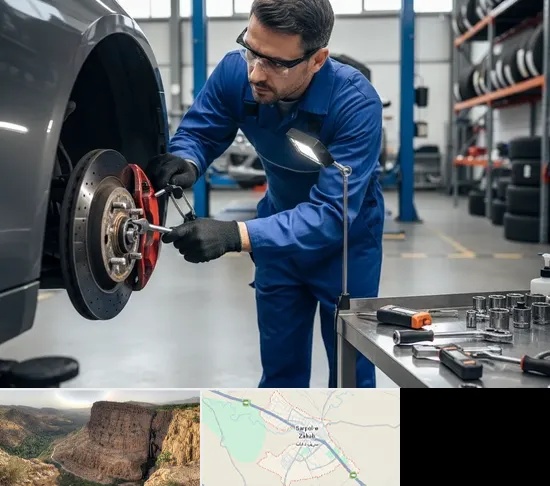تعمیر ترمز خودرو در سرپل ذهاب
