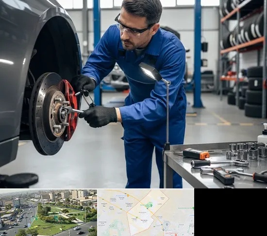 تعمیر ترمز خودرو در کمال شهر کرج