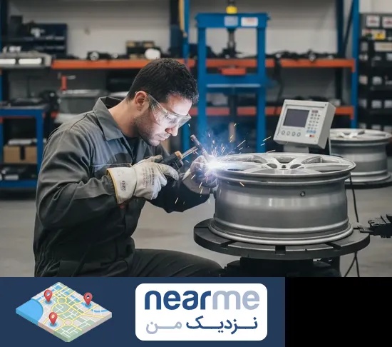 تعمیر رینگ در نزدیک من