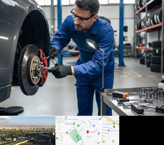 تعمیر ترمز خودرو در هنگام