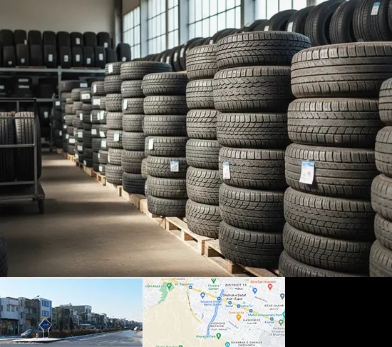 فروش لاستیک دست دوم در شریعتی مشهد