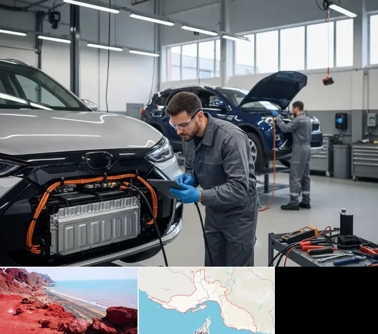 تعمیرگاه خودرو برقی در هرمزگان